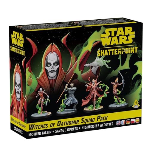 Atomic Asmodee Star Wars Shatterpoint: Witches of Dathomir, Espansione Gioco da Tavolo, 14+ Anni, Edizione in Inglese