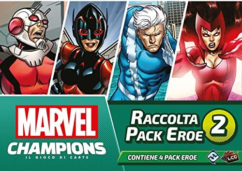 Asmodee Marvel Champions il Gioco di Carte Raccolta Pack Eroe 2, Espansione Gioco da Tavolo, 1-4 Giocatori, 12+ Anni, Edizione in Italiano