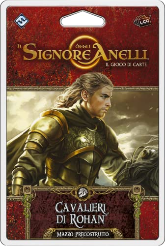 Fantasy Flight Games Asmodee Il Signore degli Anelli, Il Gioco di Carte: Cavalieri di Rohan, Mazzo Precostruito, Edizione in Italiano, 10715