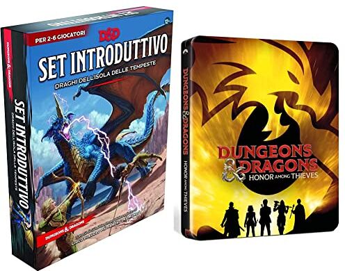 Dungeons & Dragons L'onore Dei Ladri (Steelbook 4K UHD + Blu-ray) + Set Introduttivo: Draghi dell’Isola delle Tempeste