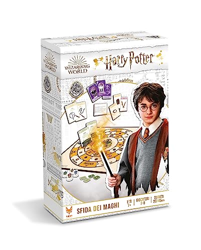 Asmodee Harry Potter: Sfida dei Maghi Supera gli Esami di Magia di Hogwarts, Gioco da Tavolo, 2-8 Giocatori, 7+ Anni, Edizione in Italiano