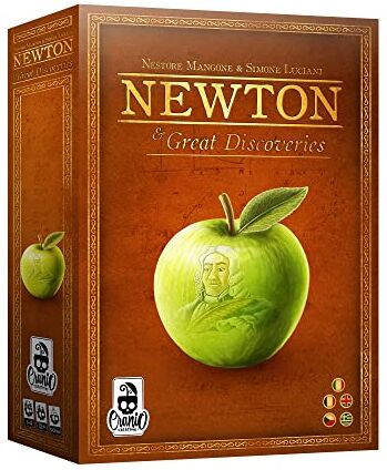 Cranio Creations , Newton nuova edizione Gioco da Tavolo Multilingua, Rosso