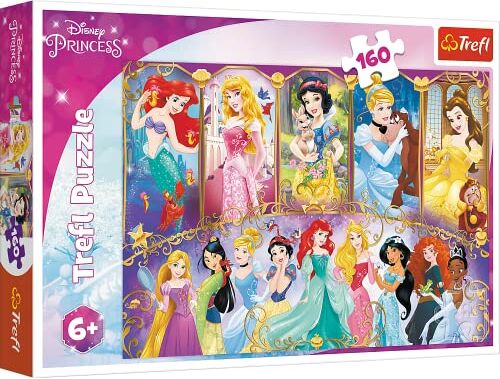 Trefl abgee  EA 160pcs Disney Princess, red