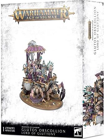 Games Workshop Warhammer AoS Edoniti di Slaanesh Glutos Orscollion, Signore della Gola Nero 99120201105