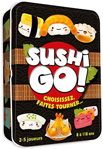 Asmodee Cocktail Games   Sushi Go!   Gioco da tavolo   Da 8 anni   2 a 5 giocatori   15 minuti