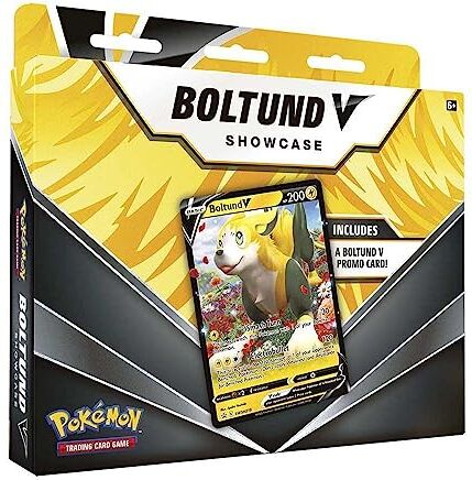 Pokémon TCG: Boltund V Vetrina Box (1 Foil Promo Card & 3 Booster Pack)