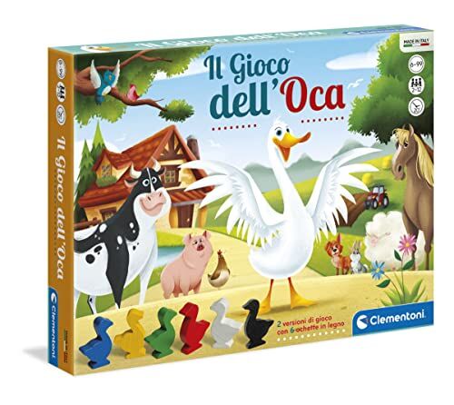 Clementoni Dell'Oca Gioco Da Tavolo Colore Multicolore,