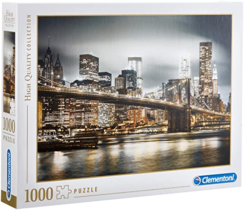 Clementoni - New York Skyline Italy Puzzle, 100 Pezzi, Multicolore, 1000, 39366