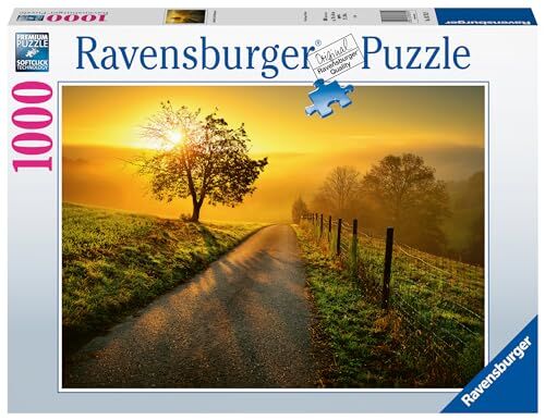 Ravensburger Puzzle Le Prime Luci del Mattino, 1000 Pezzi, Puzzle Adulti Esclusiva Amazon