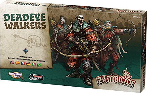 Asmodee Deadeye Walkers (set aggiuntivo di Zombicide Black Plague) edizione in italiano, 7136