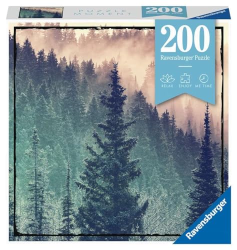 Ravensburger Puzzle Wood, Collezione Puzzle Moments, 200 Pezzi, Idea regalo, per Lei o Lui, Puzzle Adulti