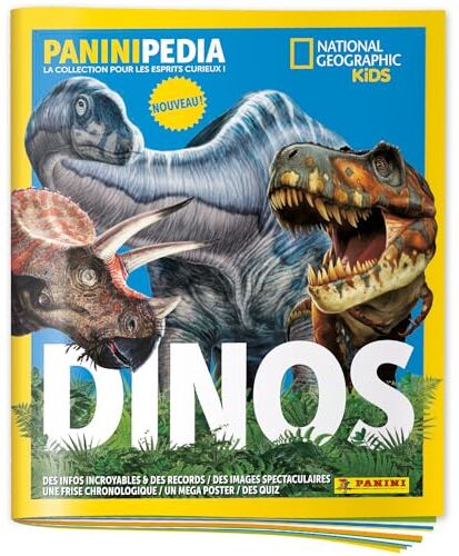 Panini DINOS NATIONAL GEOGRAPHIC KIDS PEDIA Album