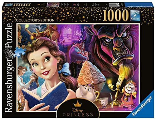 Ravensburger Puzzle  Belle, die Disney Prinzessin 1000 Teile Disney Puzzle für Erwachsene und Kinder ab 14 Jahren