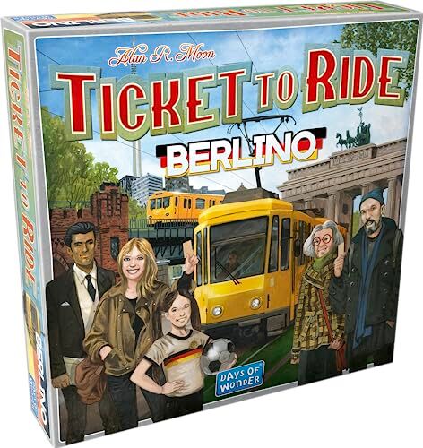 Asmodee Ticket to Ride: Berlino, Espansione Gioco da Tavolo, Edizione in Italiano