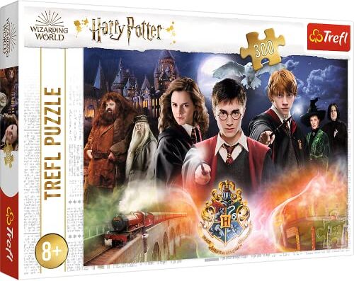 Trefl -300 Elementi, Bambini da 8 Anni Puzzle, Colore, Misterioso Harry Potter, der geheimnisvolle,