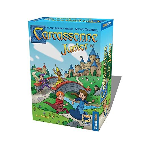 Giochi Uniti Carcassonne Junior, Gioco da tavolo per bambini, Edizione Italiana,