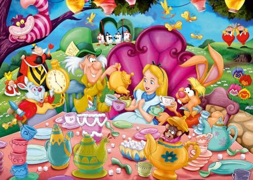 Ravensburger Puzzle Alice, Collezione Disney Collector's Edition, 1000 Pezzi, Idea regalo, per Lei o Lui, Puzzle Adulti