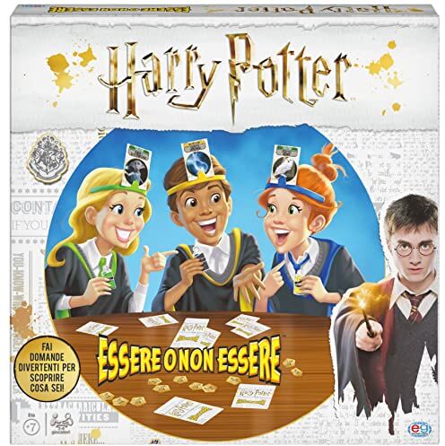 Spin Master Games EDITRICE GIOCHI, Essere o Non Essere Harry Potter, Gioco da Tavolo ispirato al mondo di Harry Potter, per Famiglie e Bambini dai 7 Anni in su, Board game da 2 a 6 giocatori