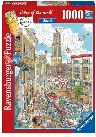 Ravensburger - Fleroux Utrecht Puzzle, Multicolore, 0,