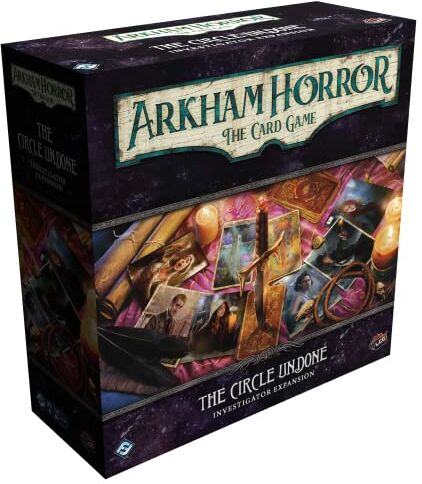 Fantasy Flight Games Arkham Horror: The Circle Undone Investigator Expansion   Gioco di carte   Età 14+ anni   1-4 giocatori   Tempo di gioco: 45 minuti