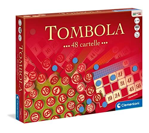 Clementoni Tombola Classica Gioco da Tavolo, Multicolore,