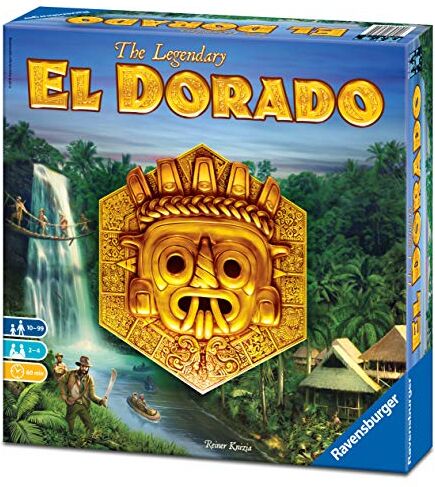 Ravensburger El Dorado, Gioco da Tavola, Versione Italiana, Gioco per Famiglie, 2-4 Giocatori, Età Consigliata 10+, 26032