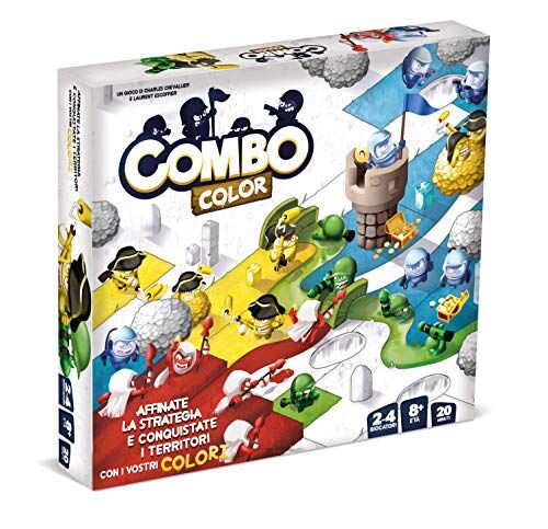 Asmodee - Combo Gioco da Tavolo-Italiano-da 2 a 4 giocatori-8274, Colore, 8275