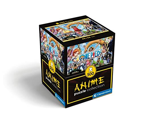 Clementoni - One Piece Piece-500 Pezzi Adulti, Puzzle Anime, Made in Italy, Multicolore,