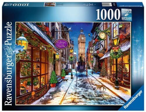 Ravensburger Puzzle Aria di Natale, 1000 Pezzi, Idea regalo, per Lei o Lui,Puzzle Adulti