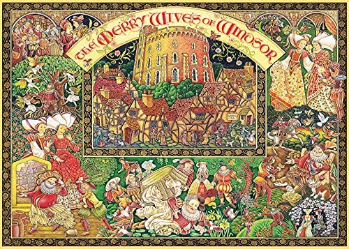 Ravensburger Windsor Wives Puzzle da 1000 pezzi, per adulti e bambini dai 12 anni in su