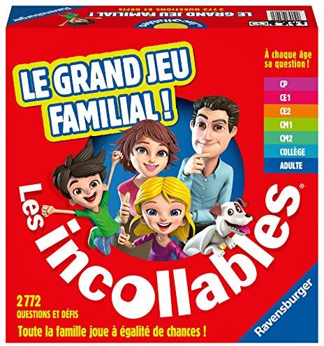 Ravensburger GD JEU FAMILIAL INCOLLABLES