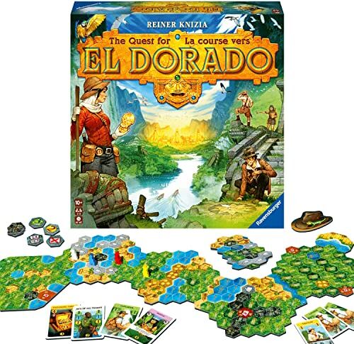 Ravensburger La ricerca di giochi da tavolo strategico El Dorado per adulti e bambini dai 10 anni in su 2 a 4 giocatori