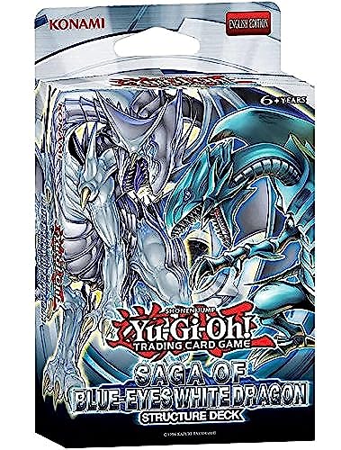 Konami Yu-Gi-Oh! Saga of Blue Eyes White Dragon Structure Deck [Importato da UK]