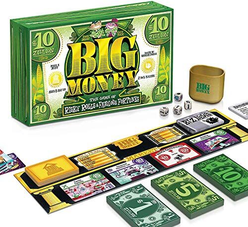 Ravensburger Big Money Family Board Game for Kids Age 8 Years and Up Risky Rolls and Fabulous Fortunes!