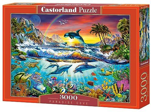 Castorland Paradise cove Jigsaw, Puzzle, 3000 Pezzi, Colore Multicolore,