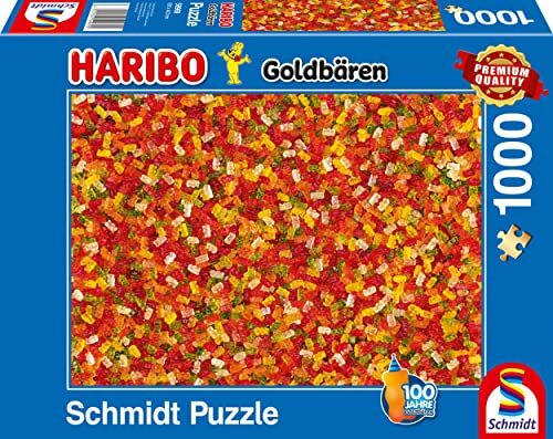 Schmidt Spiele Haribo, Gold Bears, 1000 Piece Jigsaw Puzzle, Multicolore