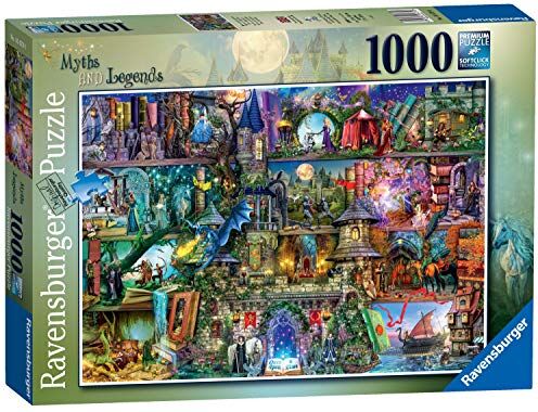 Ravensburger - Aimee Stewart Myths & Legends-Puzzle da 1000 Pezzi per Adulti e Bambini dai 12 Anni in su, Multicolore,