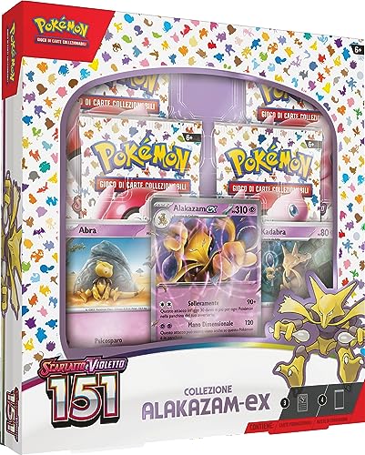 Pokémon Scarlatto e Violetto 151 Collezione Alakazam ex (IT)