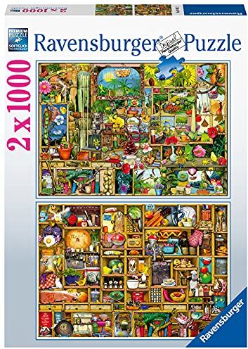 Ravensburger - Puzzle Colin Thompson 2x1000 Pezzi, [Esclusivo Amazon]