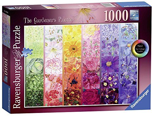 Ravensburger Italy Tavolozza del Giardiniere Puzzle, 1000 Pezzi, Colore Multicolore,