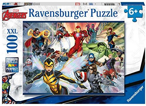 Ravensburger Marvel Avengers 100 Piece Jigsaw Puzzle for Kids Age 6 Years Up