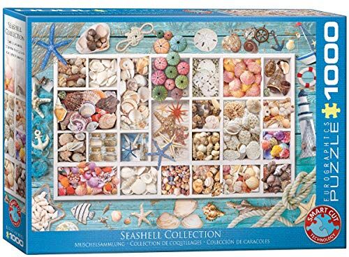 EuroGraphics Puzzle da 1000 pezzi, collezione Laura's Seashell, Colore Vario, Taglia unica,