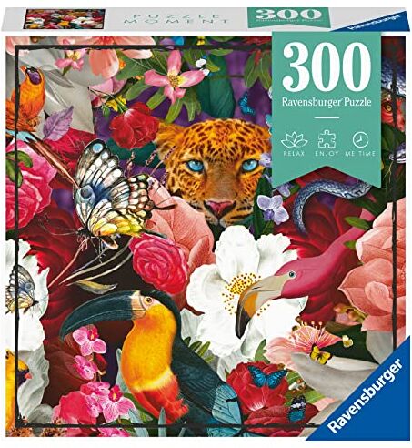 Ravensburger Puzzle Flowers, Collezione Puzzle Moments, 300 Pezzi, Idea regalo, per Lei o Lui, Puzzle Adulti