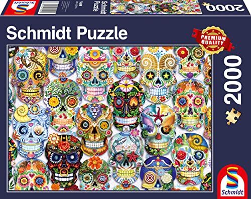 Schmidt Spiele La Catrina, Puzzle da 2000 Pezzi, Multicolore, one Size