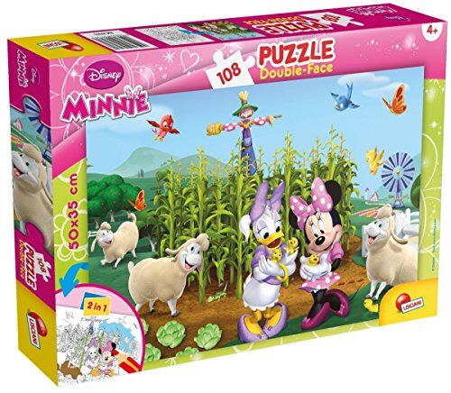 Liscianigiochi , Disney: Minnie Mickey & Friends Puzzle, 108 Pezzi, Multicolore,