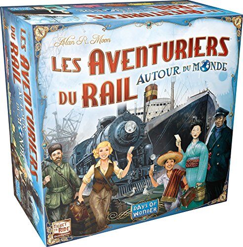 Asmodee Days of Wonder Ticket to Ride Rails and Sails Bambini Strategia