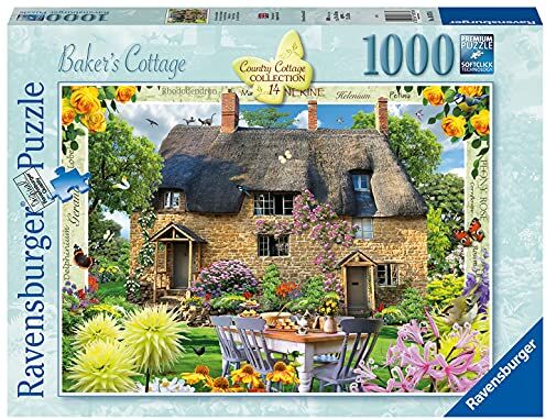 Ravensburger Puzzle La casetta del fornaio, 1000 Pezzi, Idea regalo, per Lei o Lui, Puzzle Adulti