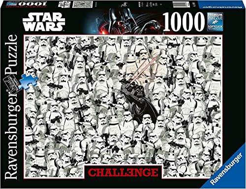 Ravensburger Puzzle Star Wars, Collezione Challenge, 1000 Pezzi, Idea regalo, per Lei o Lui, Puzzle Adulti