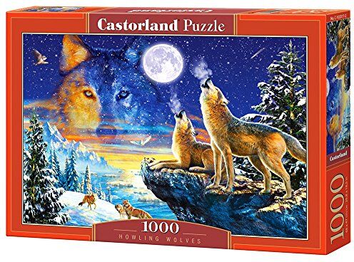 Castorland Ululante Wolves, Puzzle 1000 Pezzi