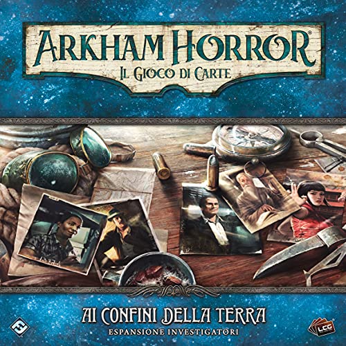 Fantasy Flight Games Asmodee Arkham Horror Il Gioco di Carte: Ai Confini della Terra, Espansione Investigatori Espansione Gioco di Carte, Edizione in Italiano